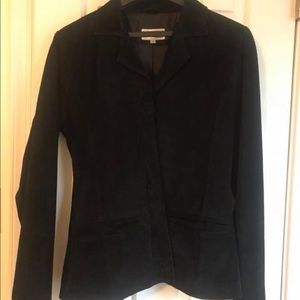 Wilson’s Leather black suede blazer size S